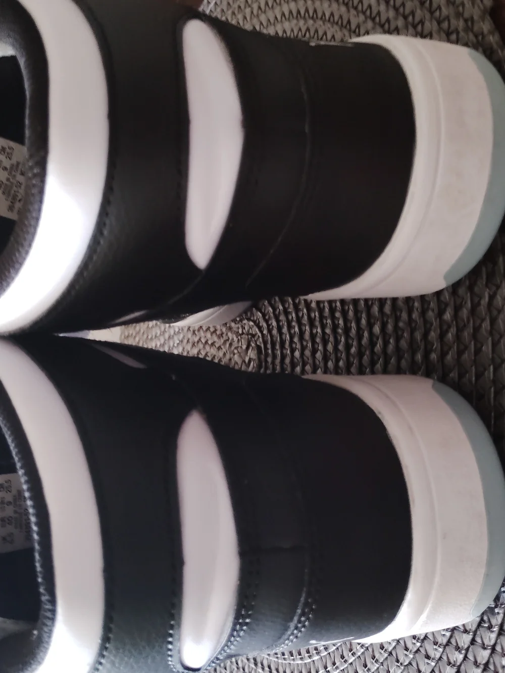 Puma Women's Black, White & Teal High-Top Sneakers